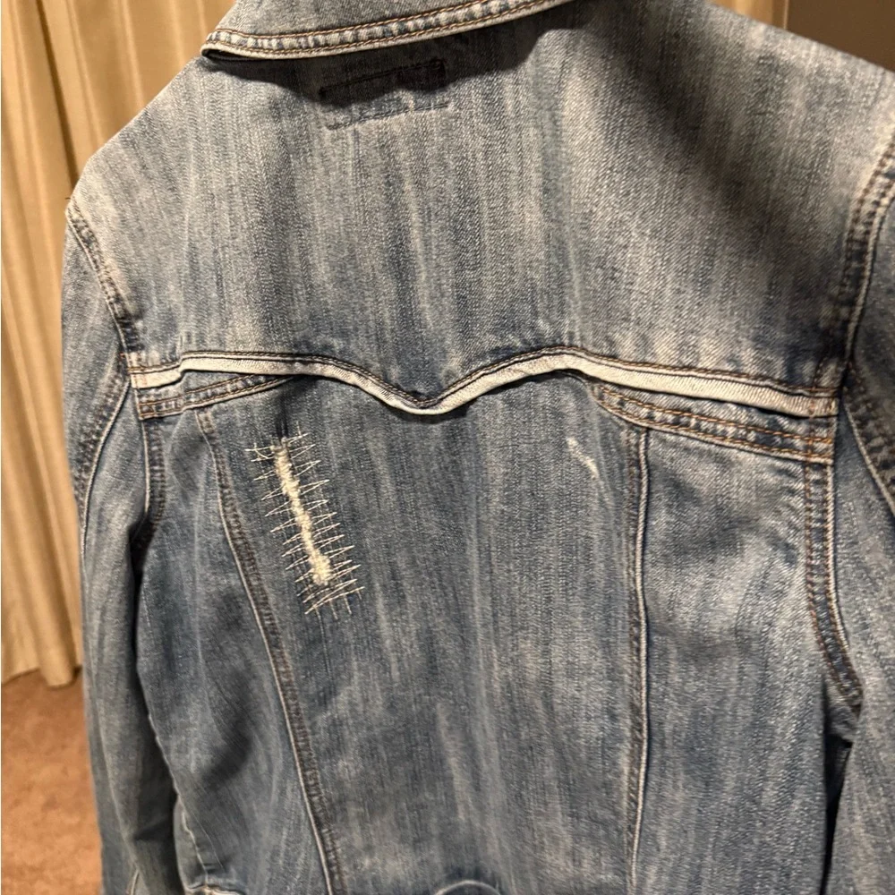 Baccini Light Blue Denim Jacket - Picture 6 of 9